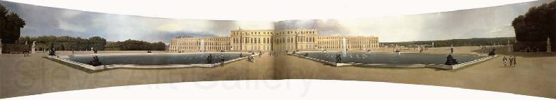 John Vanderlyn Panorama du palais et des jardins de Versailles